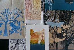  Printmaking on Fabric and Paper