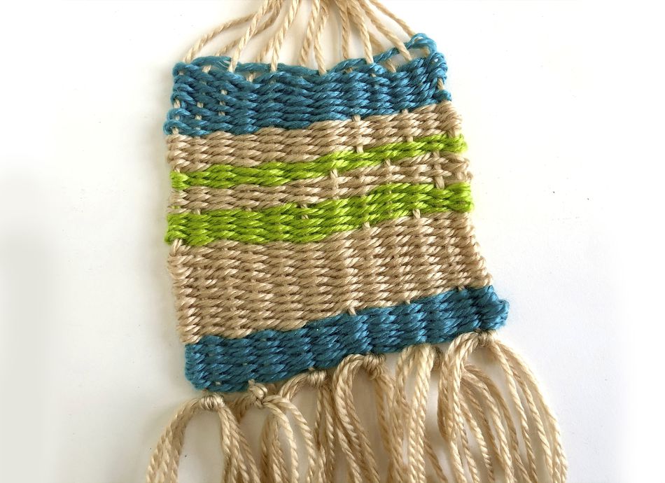  August Saturday Gallery Club: Woven Wall Hanging