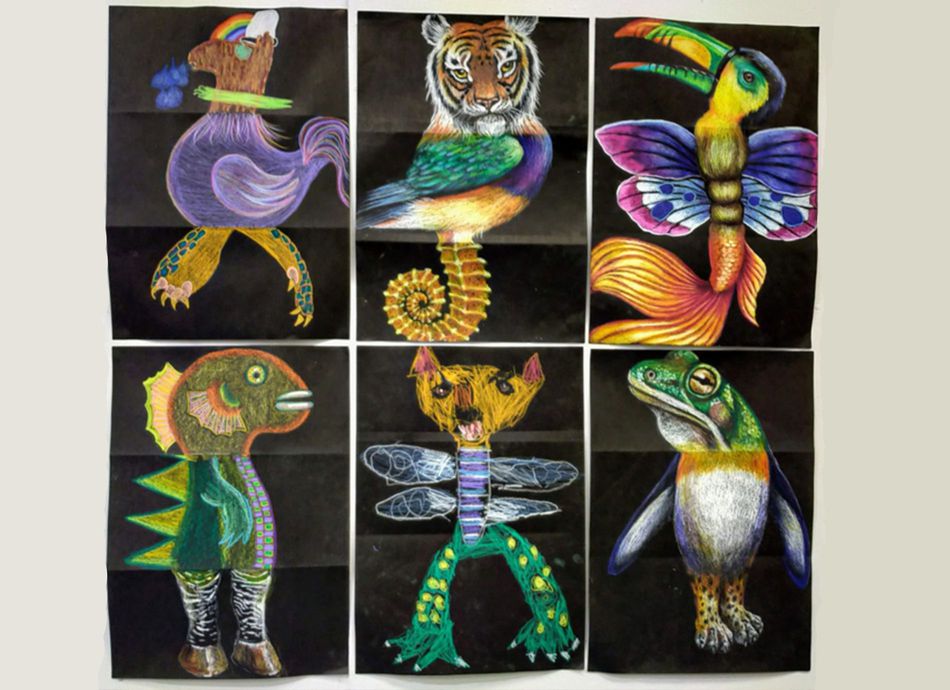  DIY Art Adventures #14: Exquisite Creatures