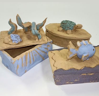  Ceramic Studio: Oceans and Origins Treasure Boxes