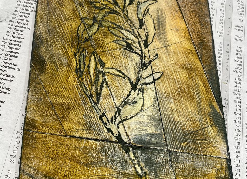  Bamboo Printing with Water-based Ink