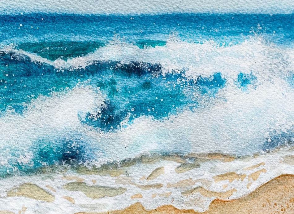  Watercolour Waves