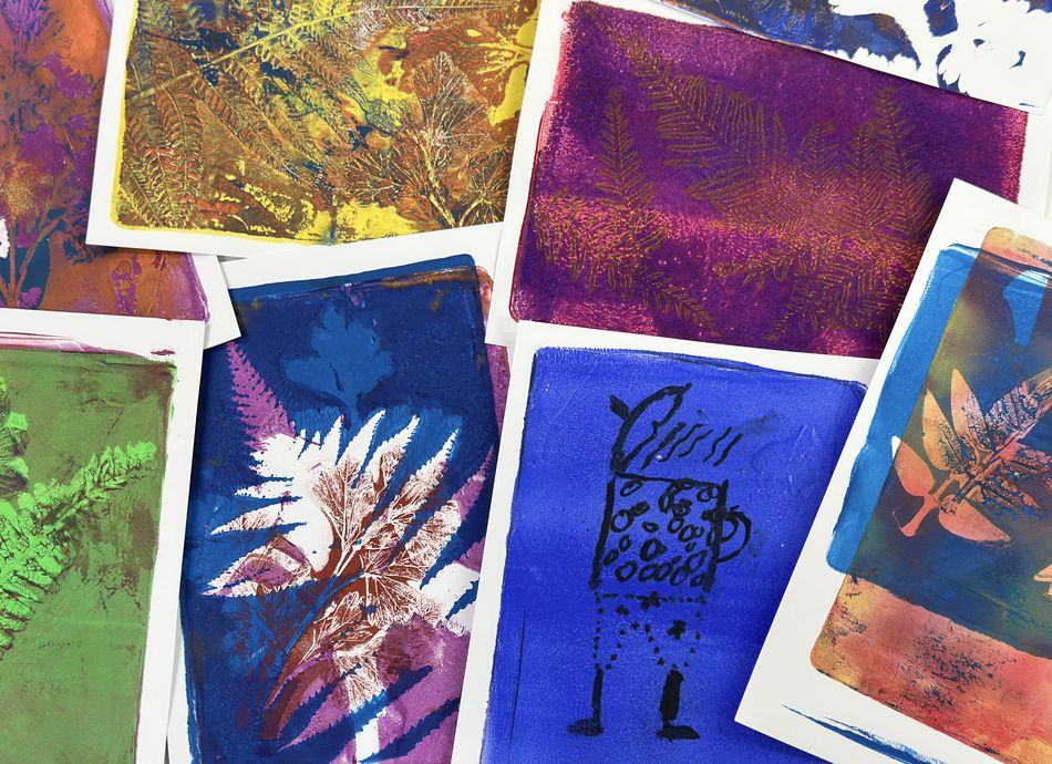  Experimental Printmaking for Kids