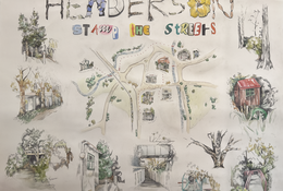  The Vacant Spaces Pop-Up Gallery: Stamp the Streets Henderson Map