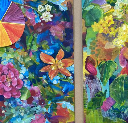 Colours in a Summer Garden
