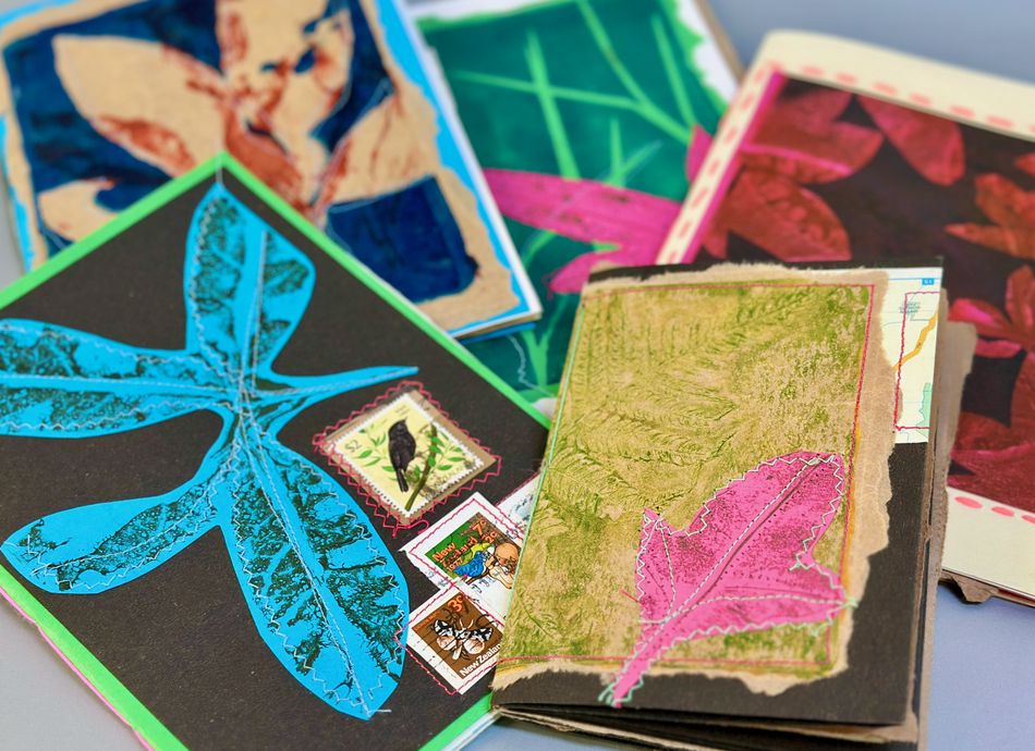  Artful Upcycling: Gelli Journals