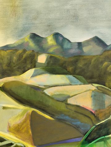  Oil Painting and the Folded Landscape