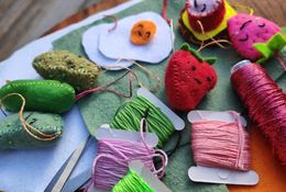  Felted Food Friends