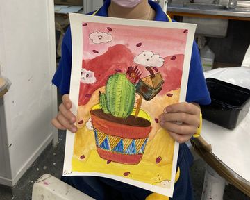  Cactus Colour Splash