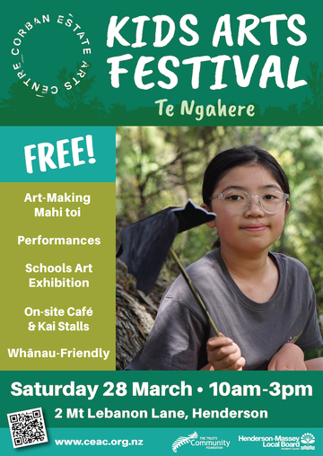  Kids Arts Festival 2026: Te Ngahere