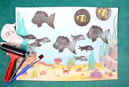  Foam Printing: Underwater Seascape