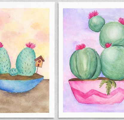  Cactus Colour Splash