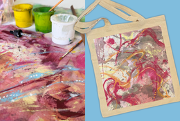  Make Your Mark: Fabric Painting Tote Bag