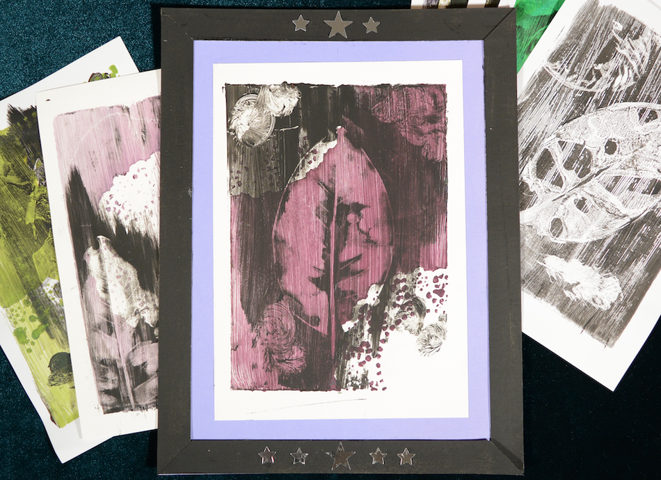  Flora Gel Prints
