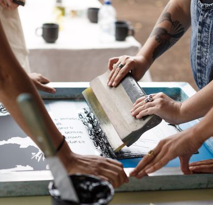  Screen Printing on Fabric