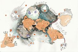  Watercolour Zines: Imaginary Worlds