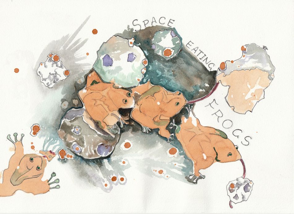  Watercolour Zines: Imaginary Worlds