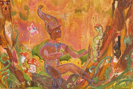  Emerging Realms - Mixed Media Acrylic Painting
